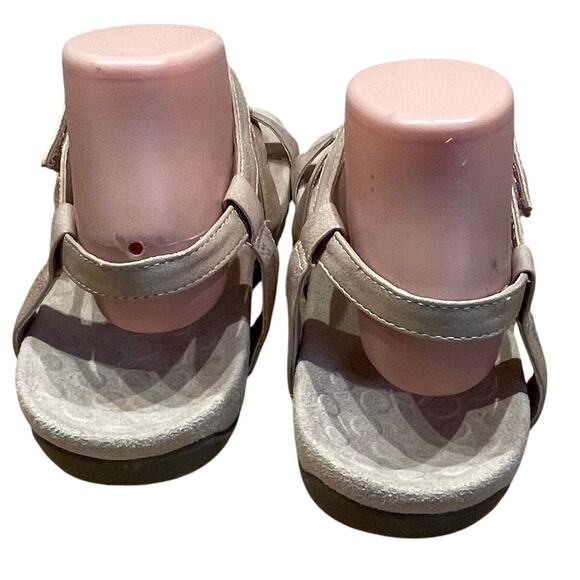 Vionic Jodie Sandal Shimmer Tan Women's Size 8 TVW5391 Excellent Used Condition - Picture 4 of 7